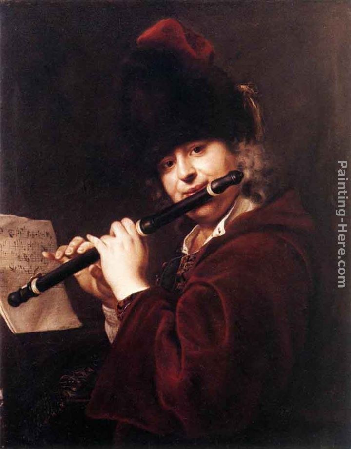 Jan Kupecky Portrait of the Court Musician Josef Lemberger